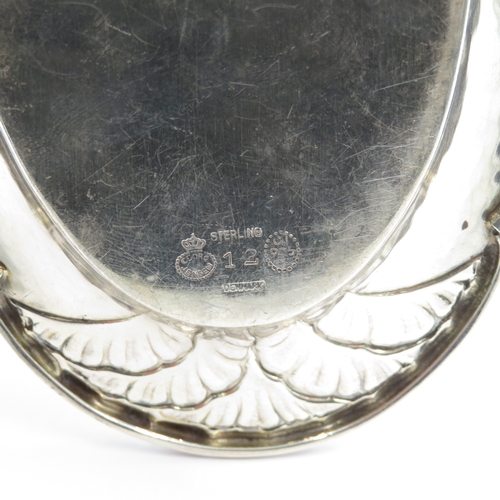 244 - Sterling Silver Norway Georg Jensen pin dish 67g