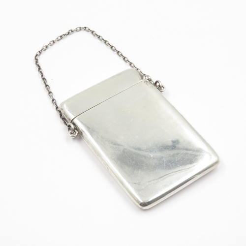 246 - Sterling silver 925 card case 47.5g