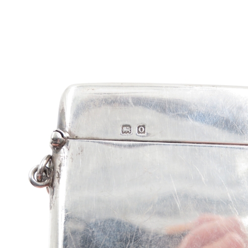 246 - Sterling silver 925 card case 47.5g