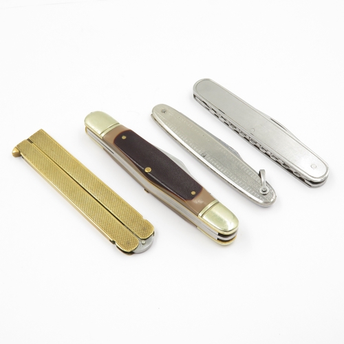 260 - Collection of penknives and whistle