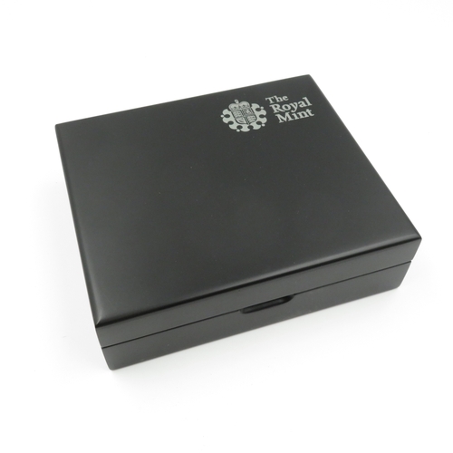 299 - The Royal Mint 2010 Silverproof 5 coin set