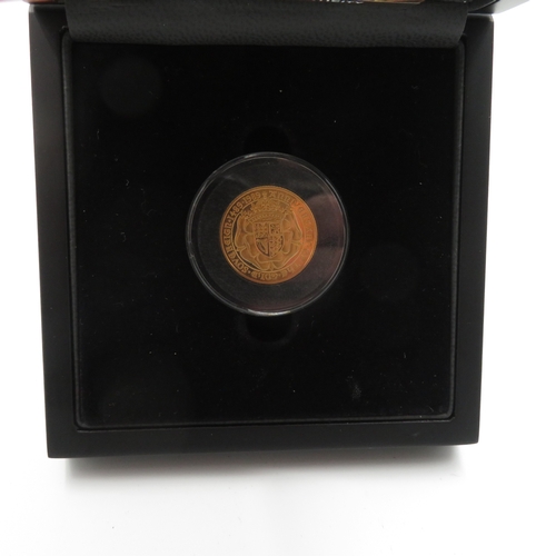 303 - The Royal Mint 1989 Goldproof anniversary full sovereign