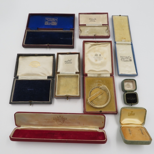 263 - Collection of Antique / Vintage Jewellery Boxes