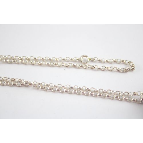 270 - Penhaligon's .925 Sterling Silver & Purple Enamel Egg Form Scent Bottle 26g