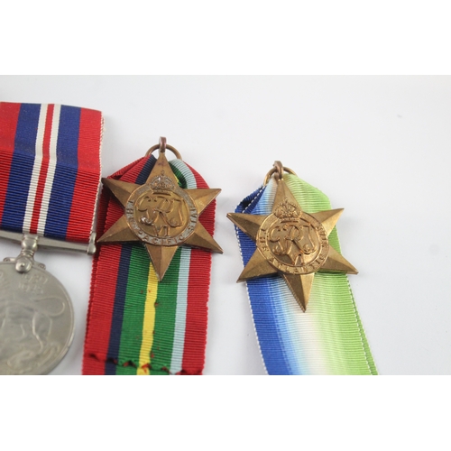 306 - WW2 Medals Inc Pacific, Atlantic, Africa, Italy Stars, Etc