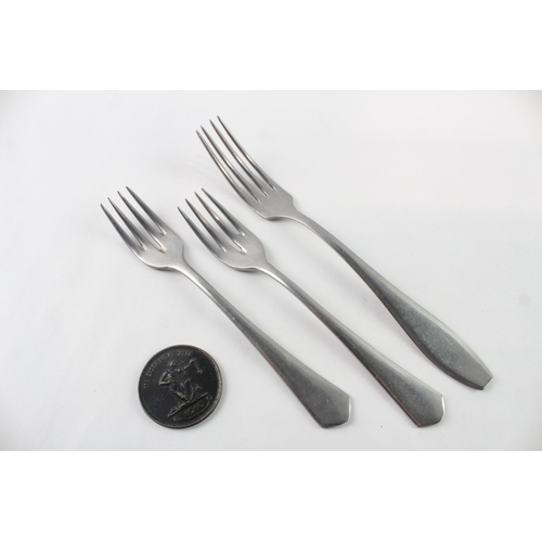 317 - WW2 German Kriegsmarine Forks & WW1 Gold For Steel Medal