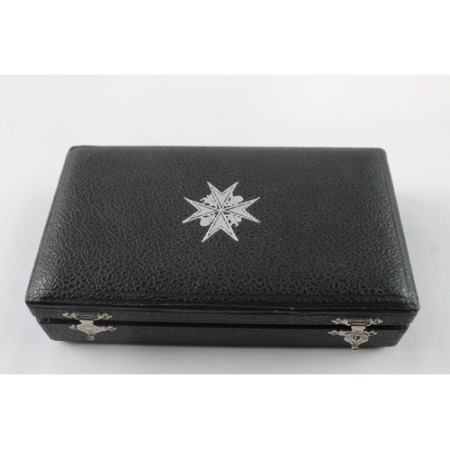 318 - Boxed Enamel Order Of St John Commander Neck Badge