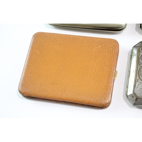 324 - Antique Vintage Cigarette Case EPNS Tobacciana Collectables