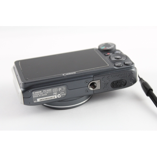 359 - Canon Powershot SX220 HS Digital Compact Camera Working w/ Canon 14x IS Lens