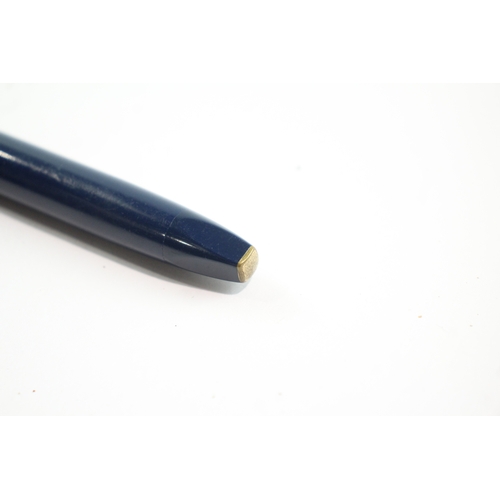 381 - Vintage Sheaffer PFM Pen For Pen Navy Fountain Pen 14ct Gold Nib WRITING