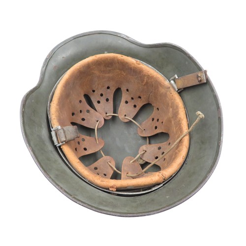 336 - German WW2 Steel Compat Helmet Stahlhel