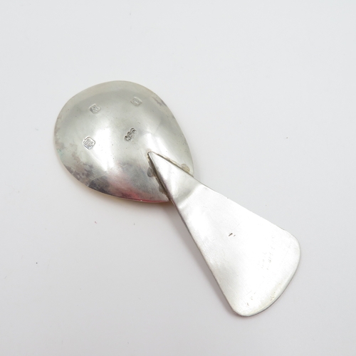 256 - Sterling Silver Caddy Spoon 19g