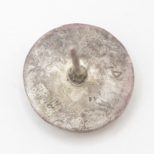 227 - Sterling Silver Georg Jensen Stud Earrings No. 74 4.1g