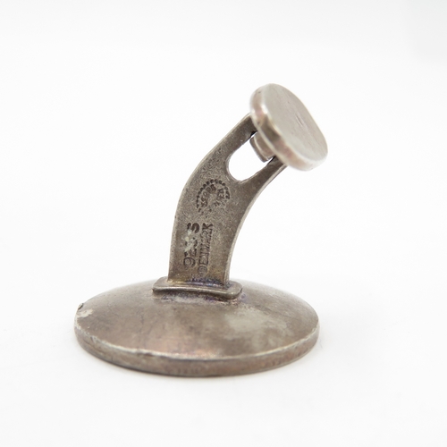 230 - Sterling Silver Georg Jensen Cufflinks No.75B 13.6g