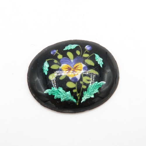 233 - Collection of Jewellery inc. Sterling Silver Earrings & Brooch, Enamel Cabochon 14.3g