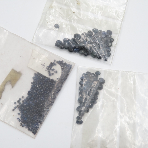 239 - Collection of Gemstones inc. Sapphires 91g (weight including bags)