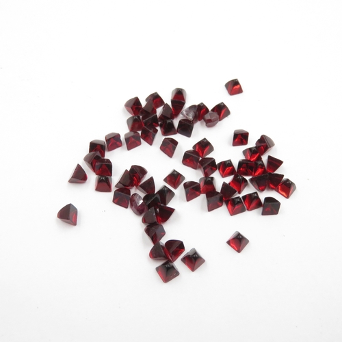 240 - Collection of Gemstones inc. Ruby, Synthetic Ruby, Garnet 142g (weight including bags)
