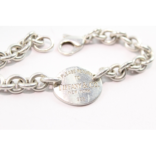 181 - Tiffany & Co Sterling Silver Belcher Bracelet 28g