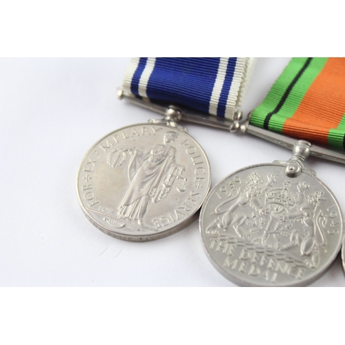 279 - WW2- ER II Police LSGC Medal Group To Const James Williams