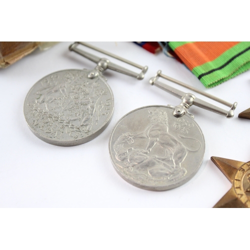 289 - Boxed WWII Army Africa - Italy Star Medal Group