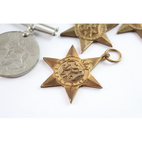 289 - Boxed WWII Army Africa - Italy Star Medal Group