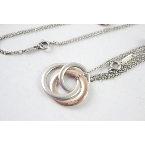 279 - Collection of Sterling Silver Tiffany & Co Jewellery inc. Metal x 3 (14g)