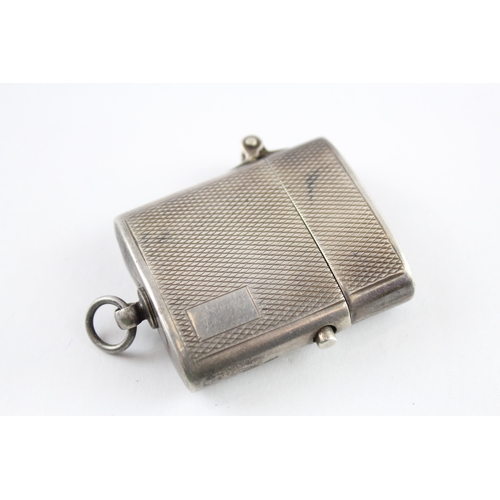 289 - Art Deco - .925 Sterling Silver Cased Petrol Lighter 56g