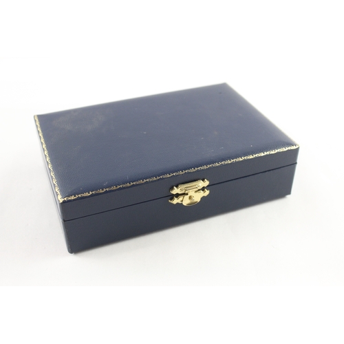 302 - Vintage Edinburgh Sterling Silver Quaich Dish Boxed 76g