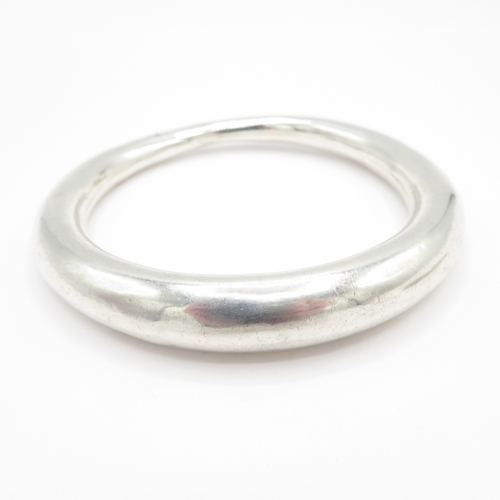 201 - 2 x Sterling Silver 925 Bangles inc Torque (50g)