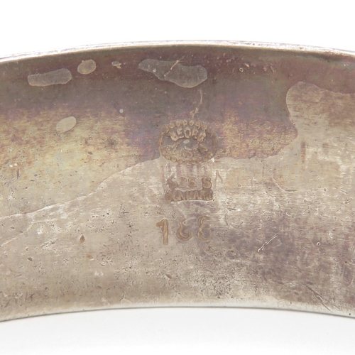 202 - Sterling Silver 925 George Jensen Cuff Bangle No. 188 (52g)