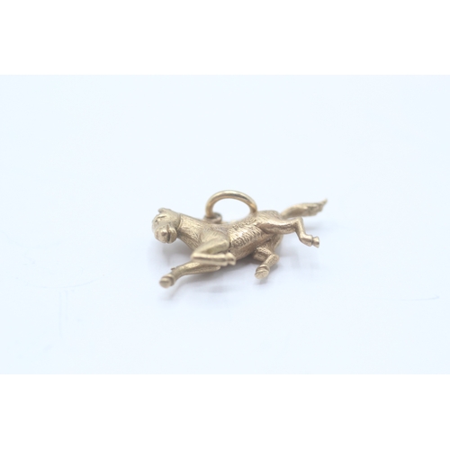 55 - 9ct gold vintage horse charm (2.8g)