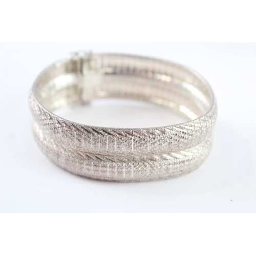 236 - Collection of Sterling Silver Bracelets, inc. Omega Link, Brick Link x 2 (67g)