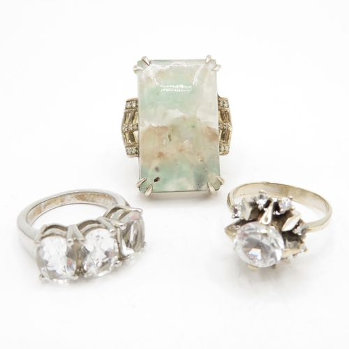 205 - Collection of Sterling Silver 925 Rings - 43.2g