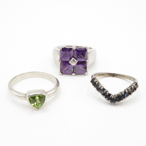 205 - Collection of Sterling Silver 925 Rings - 43.2g