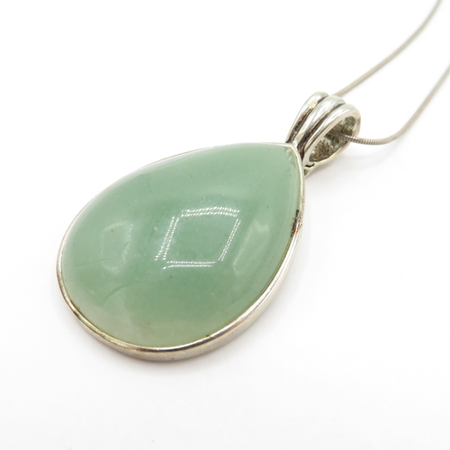 206 - Collection of Sterling Silver Necklaces inc Gemstone - 14.3g