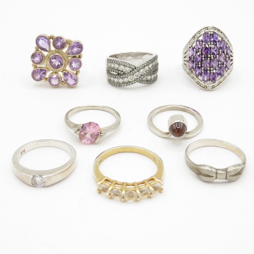 207 - Collection of Sterling Silver 925 Rings - 40g