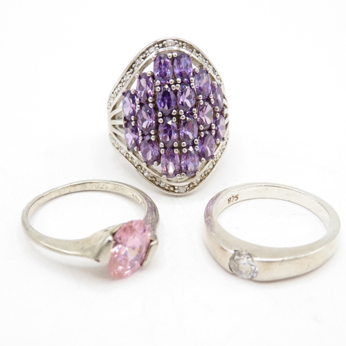 207 - Collection of Sterling Silver 925 Rings - 40g