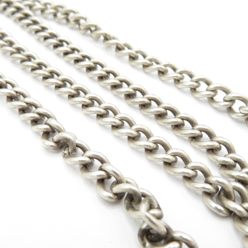 223 - 2 x Sterling Silver Chains for Repair / Restoration - 57.6g