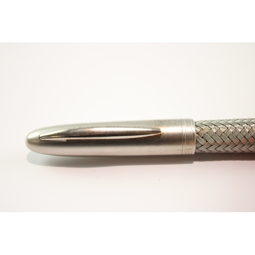 388 - Porsche Designs P'3110 TecFlex Stainless Steel Cased Rollerball Pen