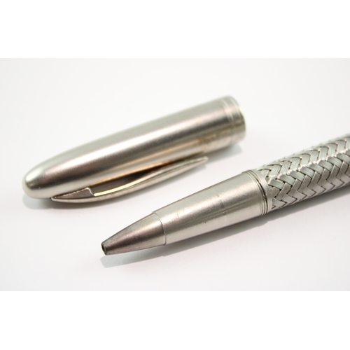 388 - Porsche Designs P'3110 TecFlex Stainless Steel Cased Rollerball Pen