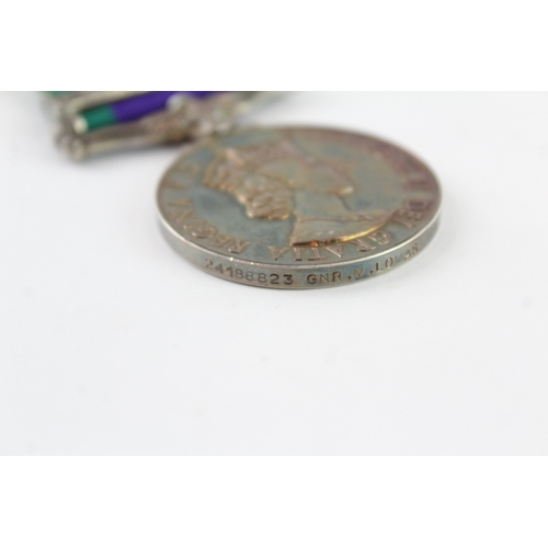 322 - ER II CSM- Northern Ireland Named To- 24188823 Gnr M. Lomas R.A