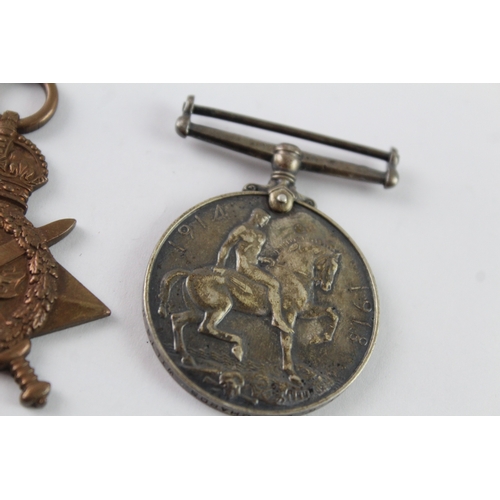 324 - WW1 1914-15 Star Trio Named- 13943 Pte G.V Richards Wilts Regt