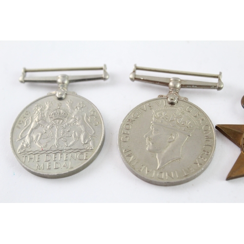 329 - WW2 Navy Atlantic Star- LSGC Medal Group To- J. 106922 E. Mason AB RFR