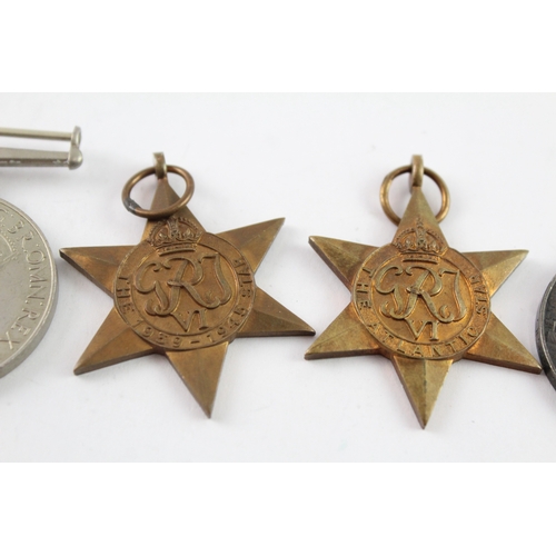 329 - WW2 Navy Atlantic Star- LSGC Medal Group To- J. 106922 E. Mason AB RFR