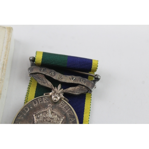 336 - Boxed ERII Medal - 22545918 L.Cpl R.N. Southam R.C.T