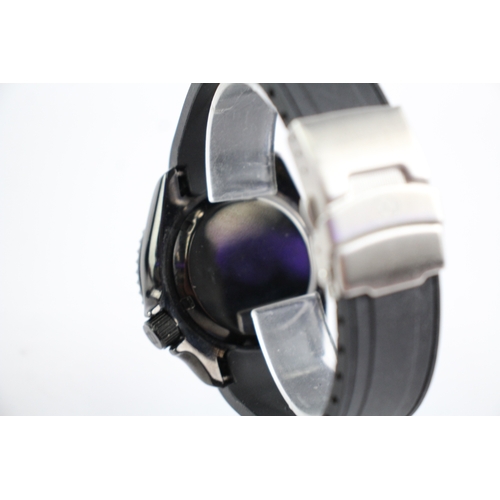 370 - Seiko MOD Divers Style Watch Automatic WATCH RUNS