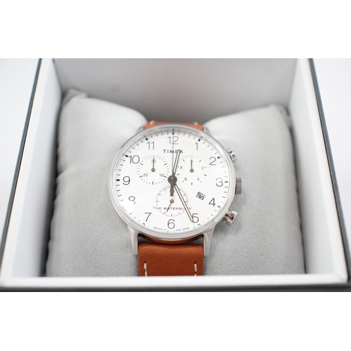 372 - Timex & Golden Hour Watches With Box WATCH RUNS x 2