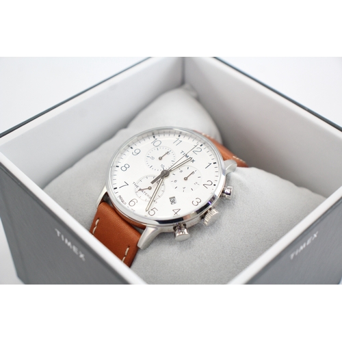 372 - Timex & Golden Hour Watches With Box WATCH RUNS x 2