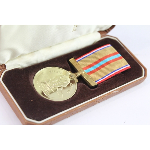 332 - Boxed Medals Inc Ambulance Service Association, Suez Medal, Women's Vol, Etc