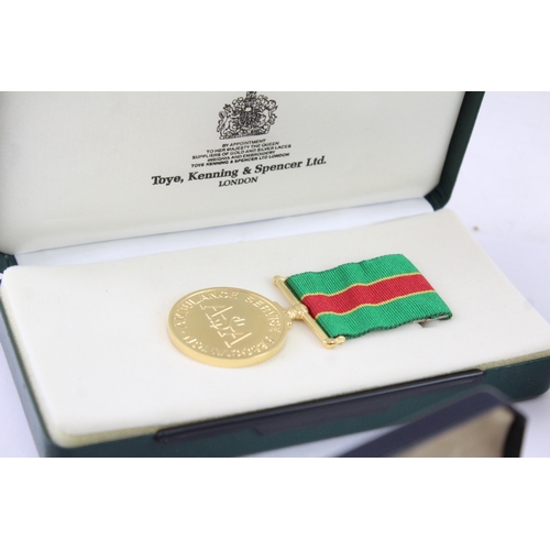 332 - Boxed Medals Inc Ambulance Service Association, Suez Medal, Women's Vol, Etc